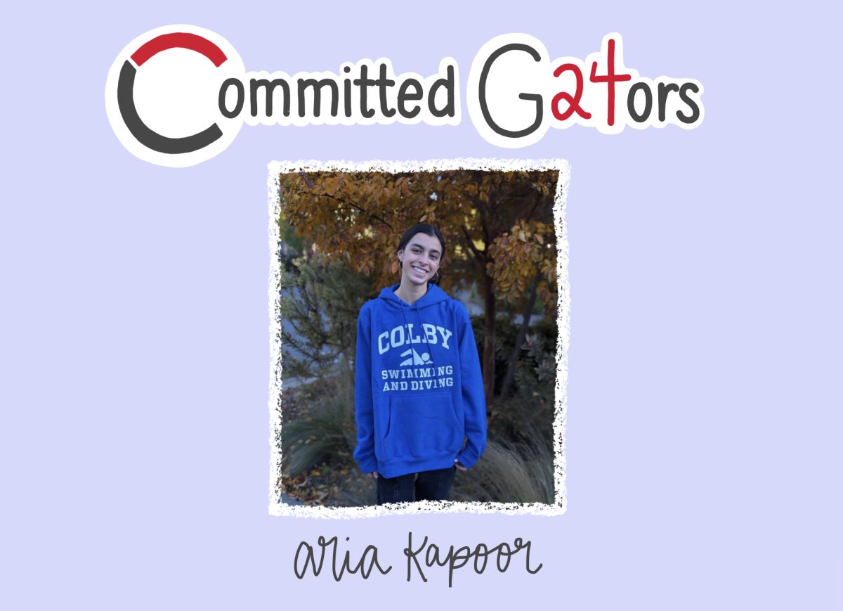 Aria Kapoor 24 is committed to swim at Colby College.