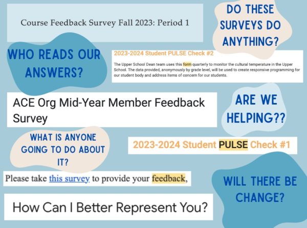 Is anybody reading the surveys we fill out? Do they cause change, or give a false sense of hope?