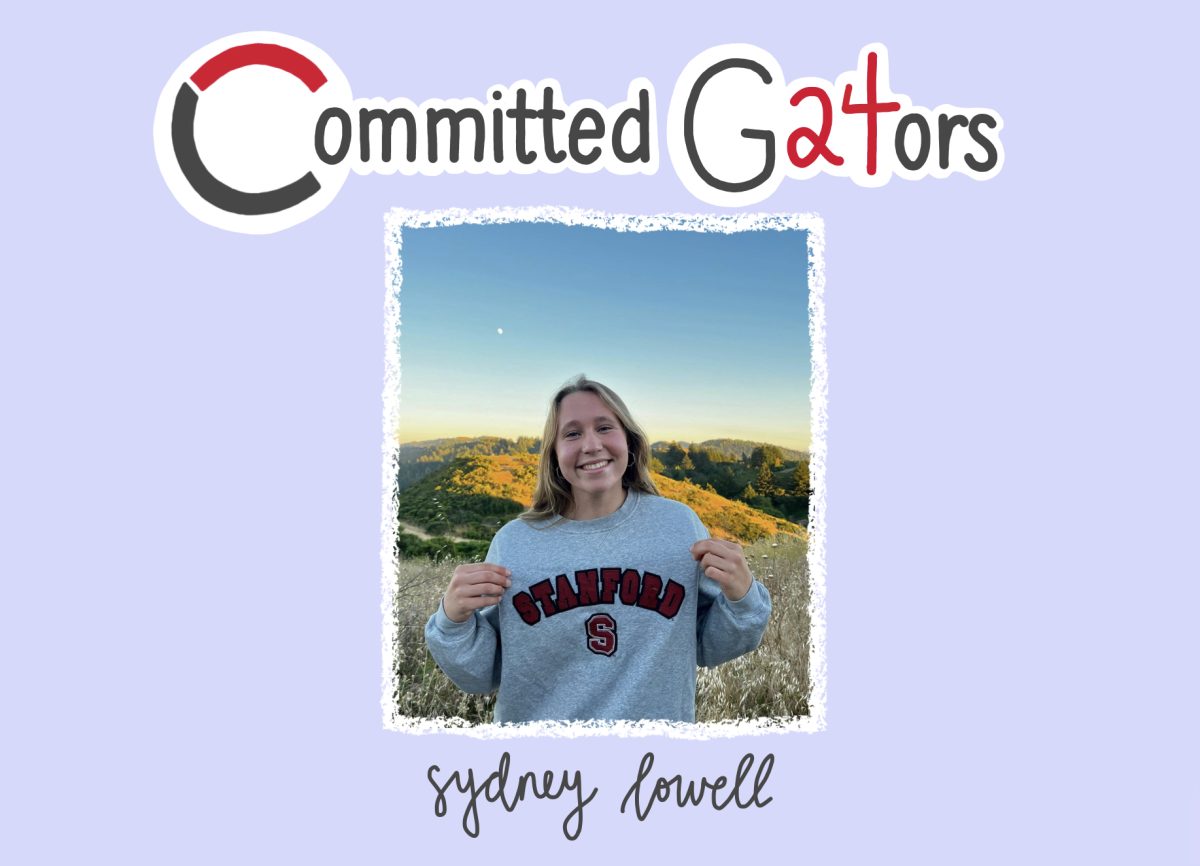 Sydney Lowell 24 is committed to play waterpolo at Stanford University.