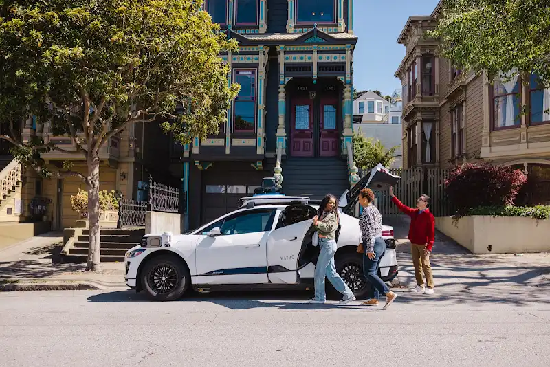 A Waymo vehicle serving riders in San Francisco

